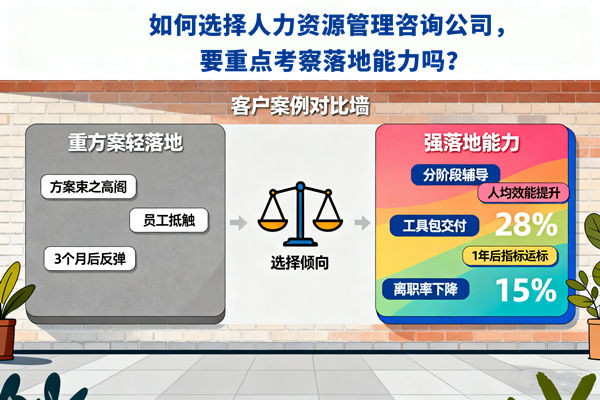 如何選擇人力資源管理咨詢公司，要重點(diǎn)考察落地能力嗎？
